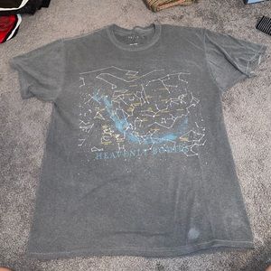 Pacsun oversized heavenly bodies tshirt